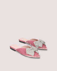 YVETTE MULE FLAT SHOES