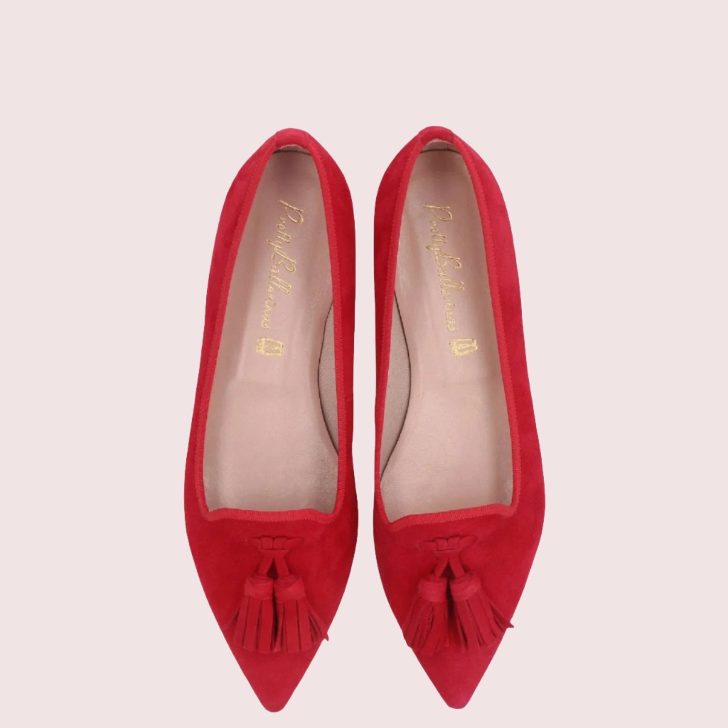 Cheap red sale flat shoes