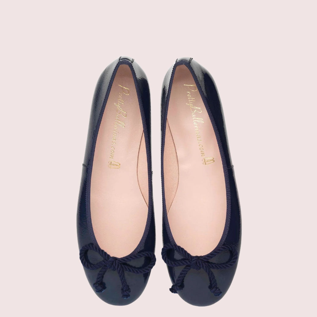 Navy ballerinas online