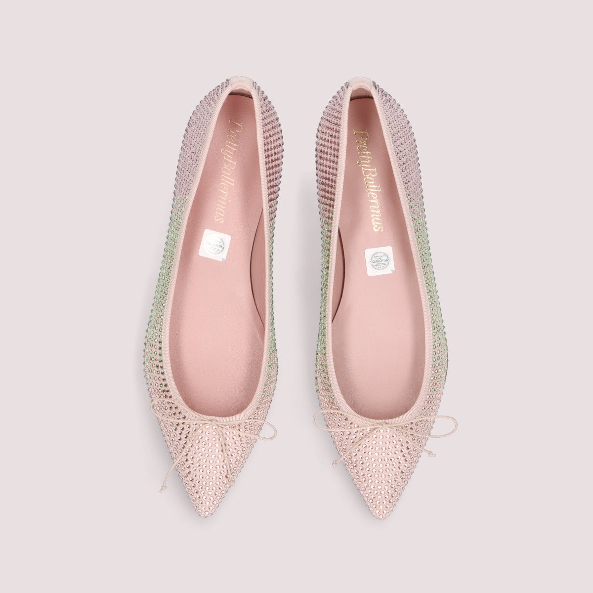 Nude pink flat outlet shoes